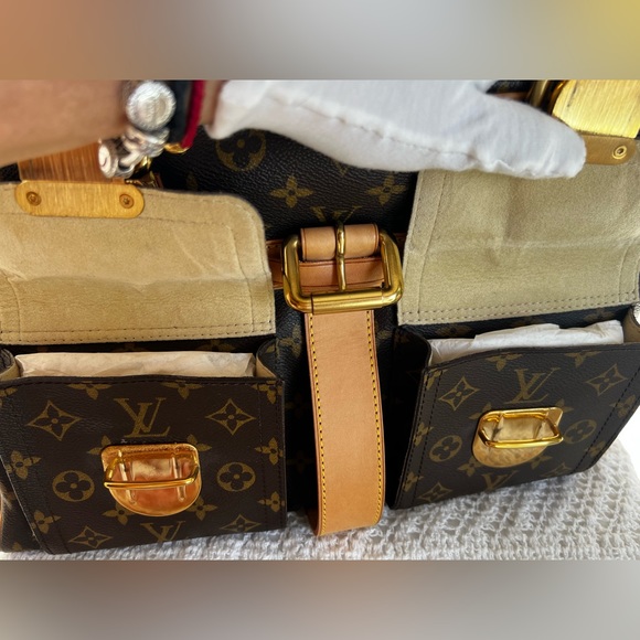 Louis Vuitton Monogram Manhattan GM Tote|Satchel, Canvas|Vachetta|Leather - Picture 4 of 16